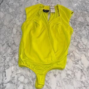 Bebe Neon Yellow Kids One Piece